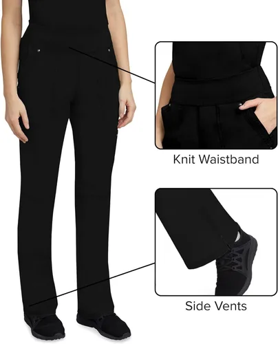 Vista 3 de Healing Hands Purple Label Tori Cargo - Pantalón médico para mujer Negro