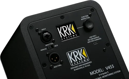 Vista 9 de KRK Monitor de estudio activo de dos vías serie V4 de cinco vías