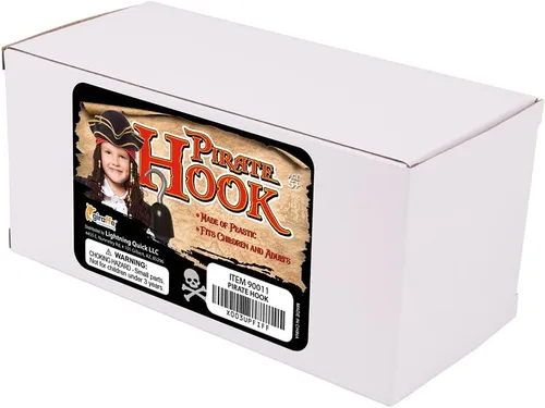 Vista 2 de Engancha con el gancho pirata de aventura para niños y adultos - Capitán Hook, Foxy, FNAF y cosplay de fiesta pirata