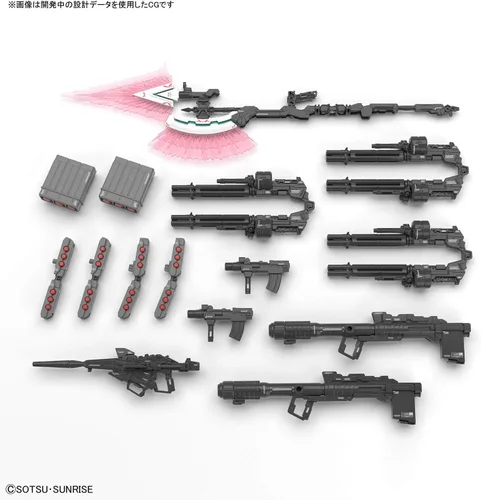 Vista 4 de Bandai Hobby RG 1/144 Full Armor Gundam Unicorn "Gundam UC" Kit