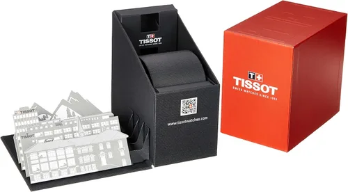 Vista 7 de Tissot Mujer Bellissima Small Lady 316L Caja de acero inoxidable Reloj de cuarzo, negro, cuero, 4 (T1260101601300), Negro -, Reloj de cuarzo
