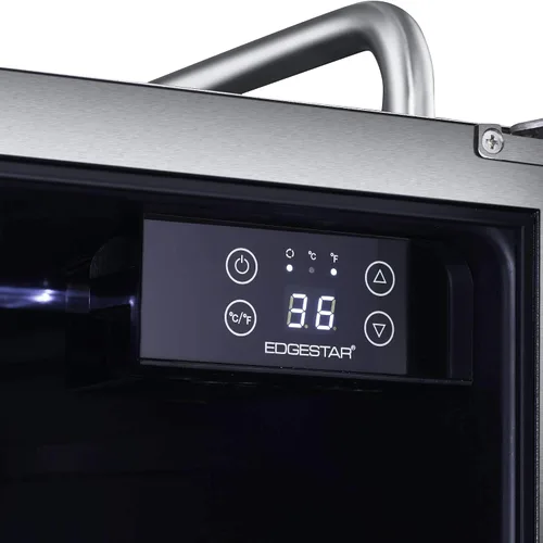 Vista 3 de EdgeStar BR1500SSOD Refrigerador de conversión Kegerator para exteriores incorporado de 15 pulgadas