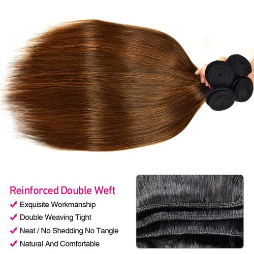 Vista 78 de Beauty Forever Yaki - Extensiones de cabello humano virgen mongol sin procesar, grado 12A, 3 paquetes de cabello humano virgen mongol sin procesar