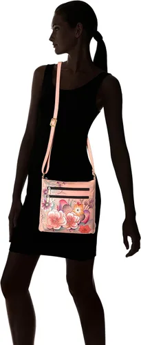 Vista 6 de Anna by Anuschka Medium Triple Pocket Cross Body