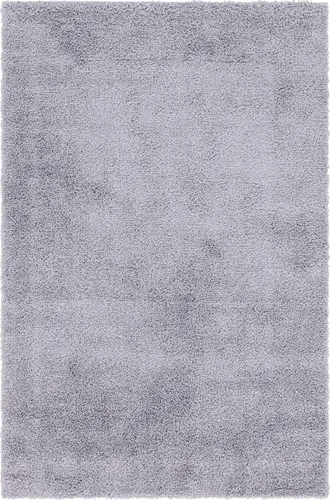 Vista 216 de Unique Loom Colección Davos Shag - Alfombra Lino