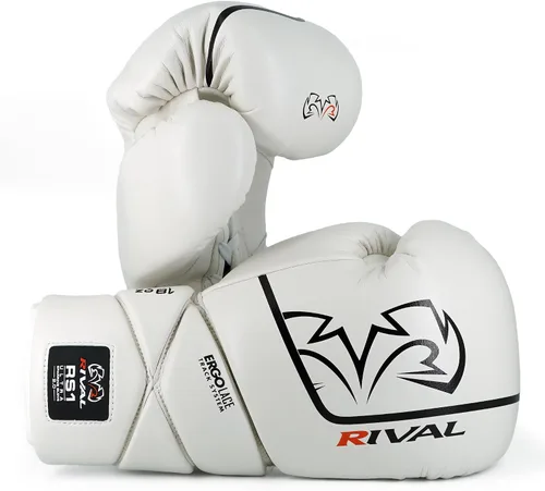 Vista 7 de Rival Boxing RS1 2.0 Ultra Pro - Guantes de boxeo para sparring con cierre de cordones, microfibra súper resistente, forro interior suave