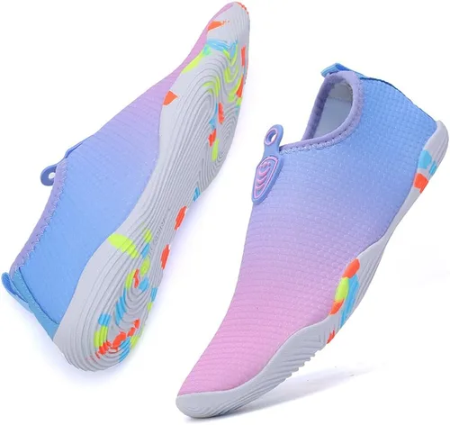 Vista 3 de Vsufim Quick-Dry Water Sports Barefoot Shoes Aqua Socks for Swim Beach Pool Surf Yoga for Women Men