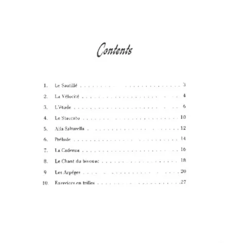 Vista 2 de Wieniawski, Henryk - Ecole Moderne, Op 10 - Solo Violin - edited by Ivan Galamian - published by International Music Com
