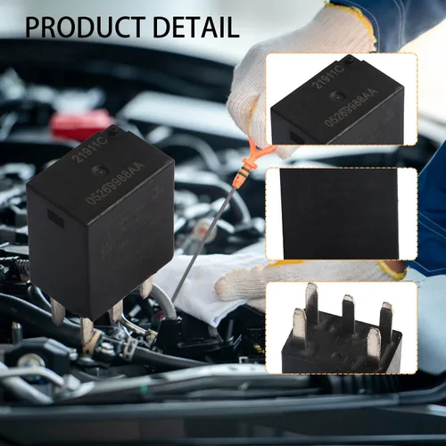 Vista 2 de 2 unids 05269988AA Relé 21911C 12V 10A Multiuso Automotriz Relé, 5pin Electrónica Automotriz Relés Automotriz