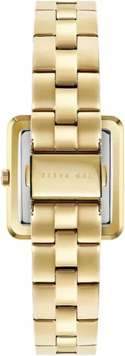 Vista 3 de Ted Baker Reloj de pulsera de oro amarillo de acero inoxidable para mujer (Modelo BKPMSS3049I), Oro, Moderno
