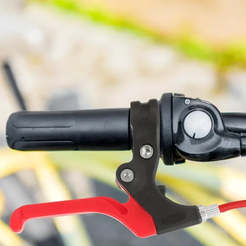 Vista 7 de BESPORTBLE 1 par de bicicleta mango de freno accesorios de bicicleta mango de bicicleta empuñaduras de bicicleta Agarraderas de metal universal