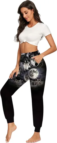 Vista 4 de Novedosos pantalones deportivos unisex con gráficos 3D de novedad, pantalones deportivos holgados y frescos S-XXL