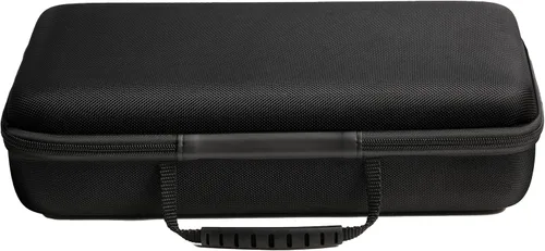 Vista 4 de Caja de almacenamiento de 10 ranuras para relojes, bolsa de viaje para relojes dura con almohada suave, organizador de exhibición de relojes, apto