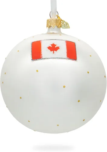 Vista 6 de Old Quebec City, Canadá, bola de cristal, adorno navideño de 4 pulgadas