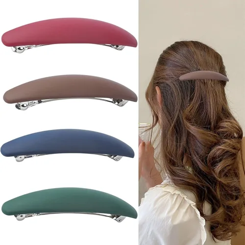 Vista 12 de Pinzas automáticas para el cabello para mujeres, cabello grueso, para niñas, mujeres, horquilla, cierre de pelo retro