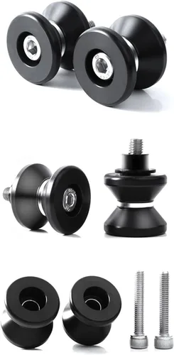 Vista 4 de Para Yamaha FZ6R FZ6 FZ8 FZ1 FZ400 FZ25 FZS600 FAZER XSR900 XSR700 XSR155 Motocicleta Basculante Carretes Soporte Tornillo M6 Brazo oscilante