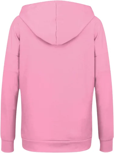 Vista 4 de Sudadera con capucha y cremallera para mujer, chaqueta de manga larga con cremallera