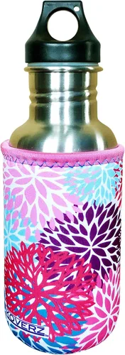 Vista 21 de Funda de neopreno para botella de agua Koverz, funda de neopreno, se ajusta a botellas de agua de 24-30 oz, lavable y reutilizable, tamaño grande