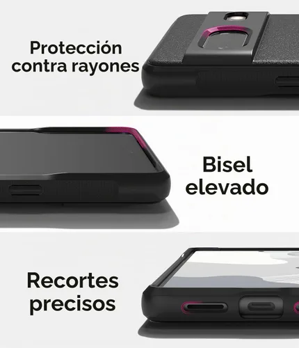 Vista 7 de Ringke Onyx - Funda para Google Pixel 7 [se siente bien en la mano] resistente al aceite y a la suciedad, protección mejorada del lente