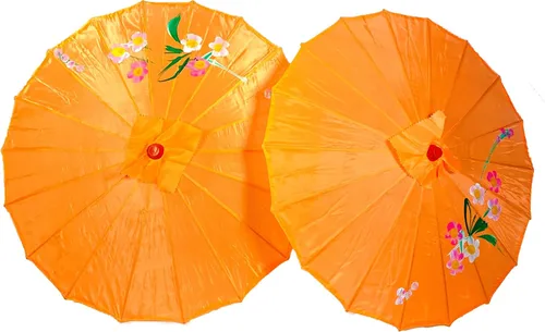 Vista 5 de TJ Global Pack de 2 sombrillas japonesas chinas tamaño 220 in para bodas fotografías disfraces cosplay decoración y otros eventos 2 paraguas