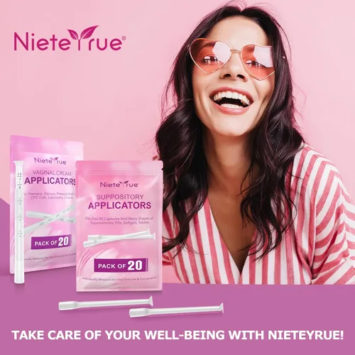 Vista 8 de Nieteyrue - Aplicadores de supositorios vaginales envueltos individualmente