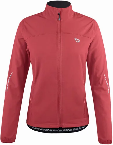 Vista 7 de baleaf Chaqueta de ciclismo para mujer, resistente al viento, térmica, para invierno, correr, clima frío, impermeable, softshell cálido 01-Negro