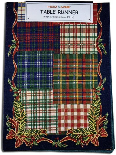 Vista 8 de Homvare Camino de longitud completa para cena de Navidad, reuniones de amigos y familiares, festivales, cócteles, decoración del hogar, tapiz