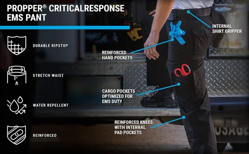 Vista 6 de Propper Women's Standard Critical Response Ripstop EMS Pant