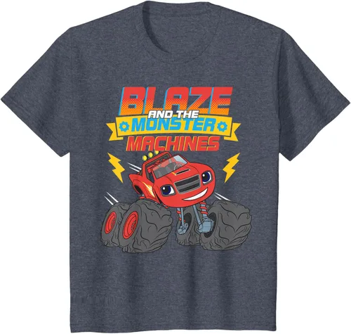 Vista 40 de Blaze & The Monster Machines Cute Blaze - Camiseta Negro