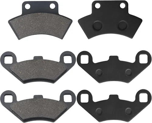 Vista 2 de Pastillas de freno delanteras y traseras para Polaris Sportsman 500 400 350 Xplorer 300 400 500 Big Boss 250 300 350 400 500 Scrambler 400L 500 4x4