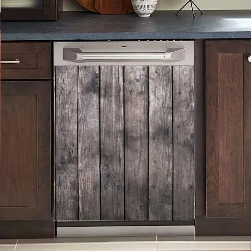 Vista 9 de Adhesivo magnético decorativo para puerta de madera para cocina, lavavajillas, panel magnético para refrigerador, cubierta magnética para Pintura