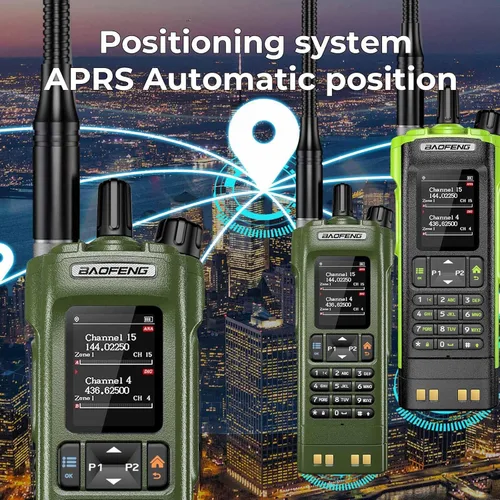 Vista 6 de BAOFENG DM32 DM-32UV DMR Radio Walkie Talkies de largo alcance Radio digital bidireccional Radio jamón de alta potencia de 10 W