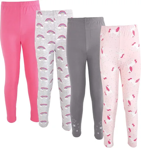 Vista 104 de Hudson Baby - Pantalones y leggings unisex de algodón para bebé 2-Rosa Negro