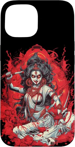 Vista 6 de iPhone 16 Kali Goddess of Death, Time and Doomsday Hindu God Occult Case