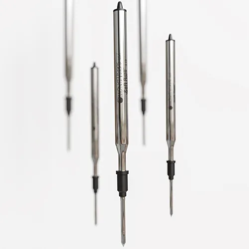 Vista 6 de Monteverde USA Soft - Recambios de bolígrafo para adaptarse a bolígrafos Lamy, tinta negra, punta media, escritura suave y confiable, paquete de 2