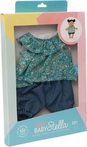 Vista 4 de Manhattan Toy Wee Baby Stella Garden Play - Ropa para muñecas de 12 pulgadas