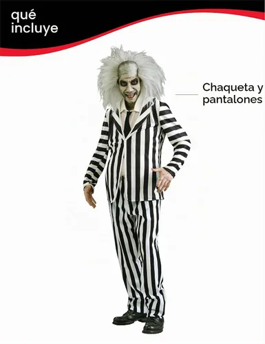Vista 3 de Disfraz de Beetlejuice