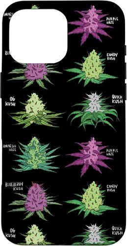 Vista 19 de Weed Pattern Kind of Weed Pot Stoner Marihuana Cannabis Leaf Case para iPhone 17