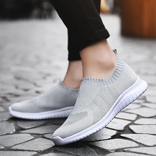 Vista 6 de LANCROP Zapatos de enfermera para mujer, zapatos deportivos para caminar, cómodos, ligeros, zapatos de entrenamiento