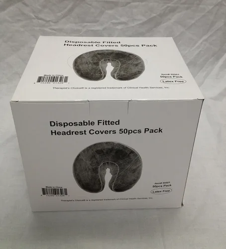 Vista 3 de Therapist's Choice® Fundas desechables para el resto de la cara, (50 piezas por caja), Color: BLANCO