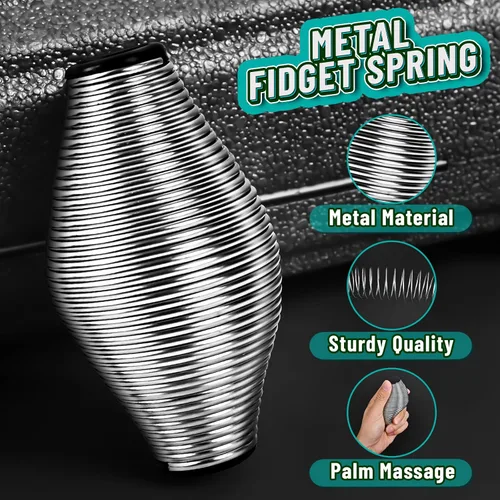 Vista 2 de Juguetes de resorte de metal CHESLICR para adultos, relleno para cestas de Pascua, regalo para niños, adolescentes, chicos y hombres, artículos