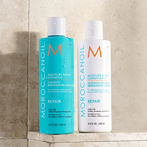 Vista 6 de Moroccanoil Moisture Repair Shampoo and Conditioner Bundle