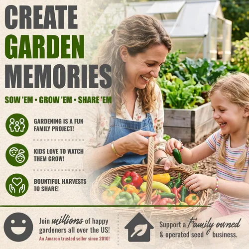 Vista 6 de Seed Needs Semillas de pimiento picante para plantar chiles serranos, semillas de vegetales sin OMG y sin tratar para plantar un jardín vegetal