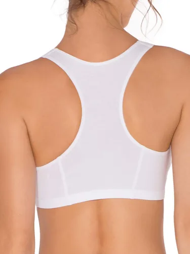 Vista 5 de Fruit of the Loom - Sujetador deportivo tipo camiseta para mujer que sostiene el busto, paquete económico