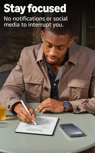 Vista 9 de Amazon Kindle Scribe de 32 GB (último modelo) — Pantalla tipo papel de 11″ con luz frontal — Más delgado, ligero y rápido — Escribe en el cuaderno