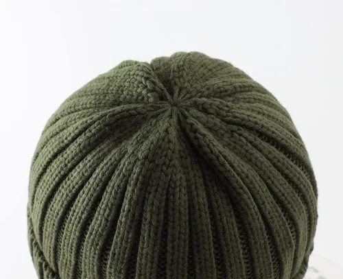 Vista 4 de Home Prefer Gorro de invierno para hombre, con forro polar de lana, gorro de punto cálido