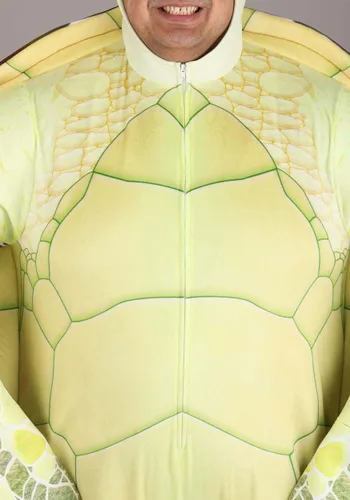 Vista 4 de Disfraz de Tortuga Marina Talla Plus para Adultos Multicolor