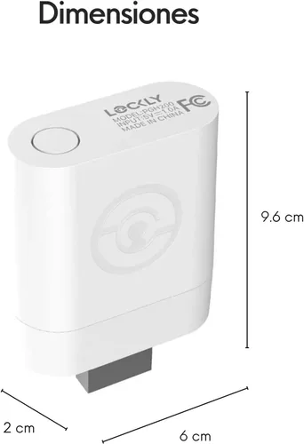 Vista 3 de Lockly Hub Wi-Fi Secure Link: controla tu Lockly Smart Lock desde cualquier lugar con notificaciones en tiempo real y control de voz