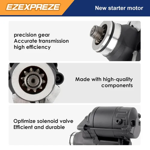 Vista 5 de Ezexpreze 18905N Reemplazo de Arranque Harley-Davidson Nuevo para 2007 Road King 2006-2014 Heritage Softail Dyna FLHR FLHRC FLHRS FLHT FLHX FLSTC