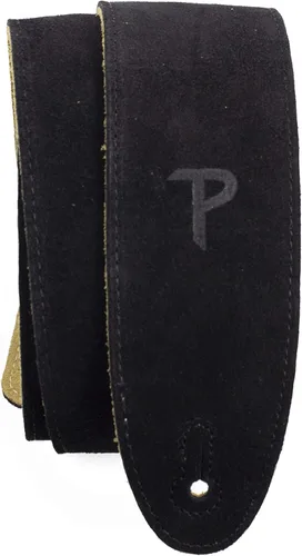 Vista 2 de Perri's Leather Ltd. - Correas ajustables de gamuza suave para guitarra